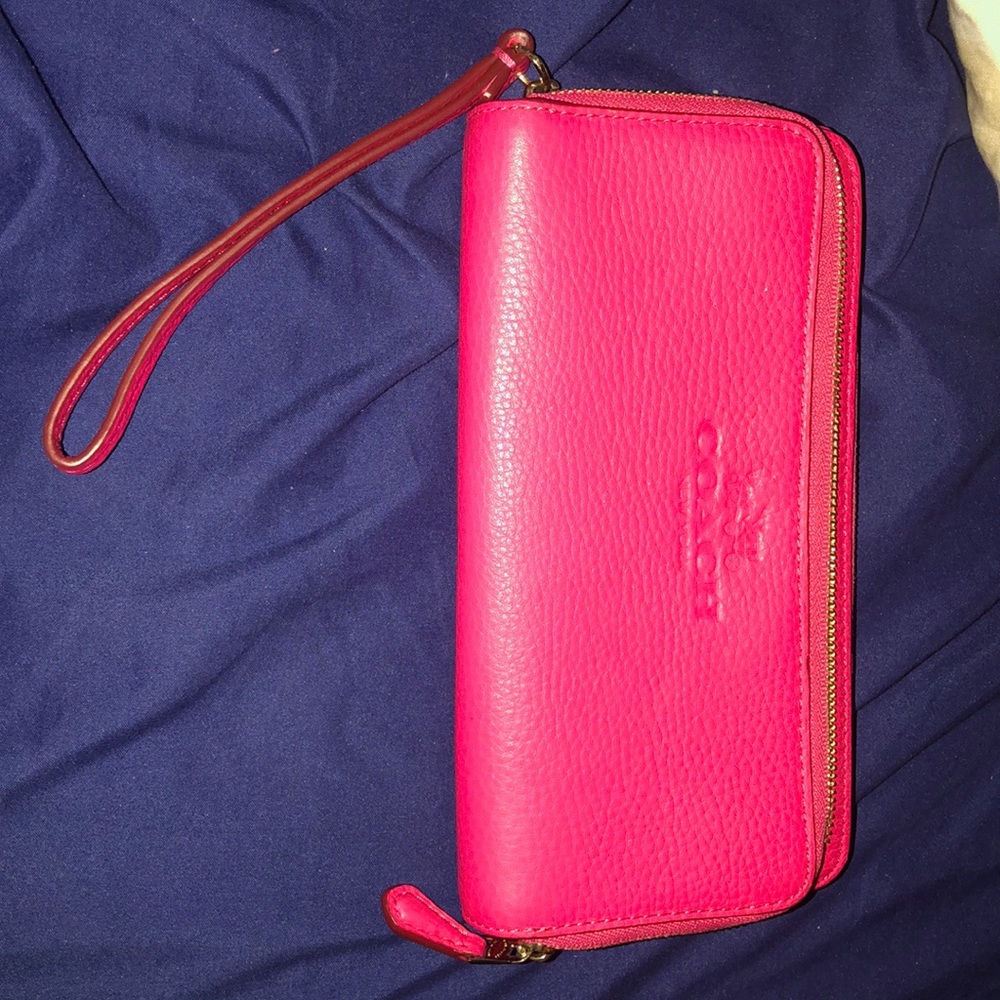 Coach wallet wristlet